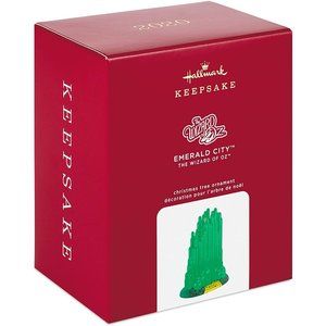 New! Wizard of Oz Emerald City Metal Hallmark Keepsake Christmas Ornament 2020